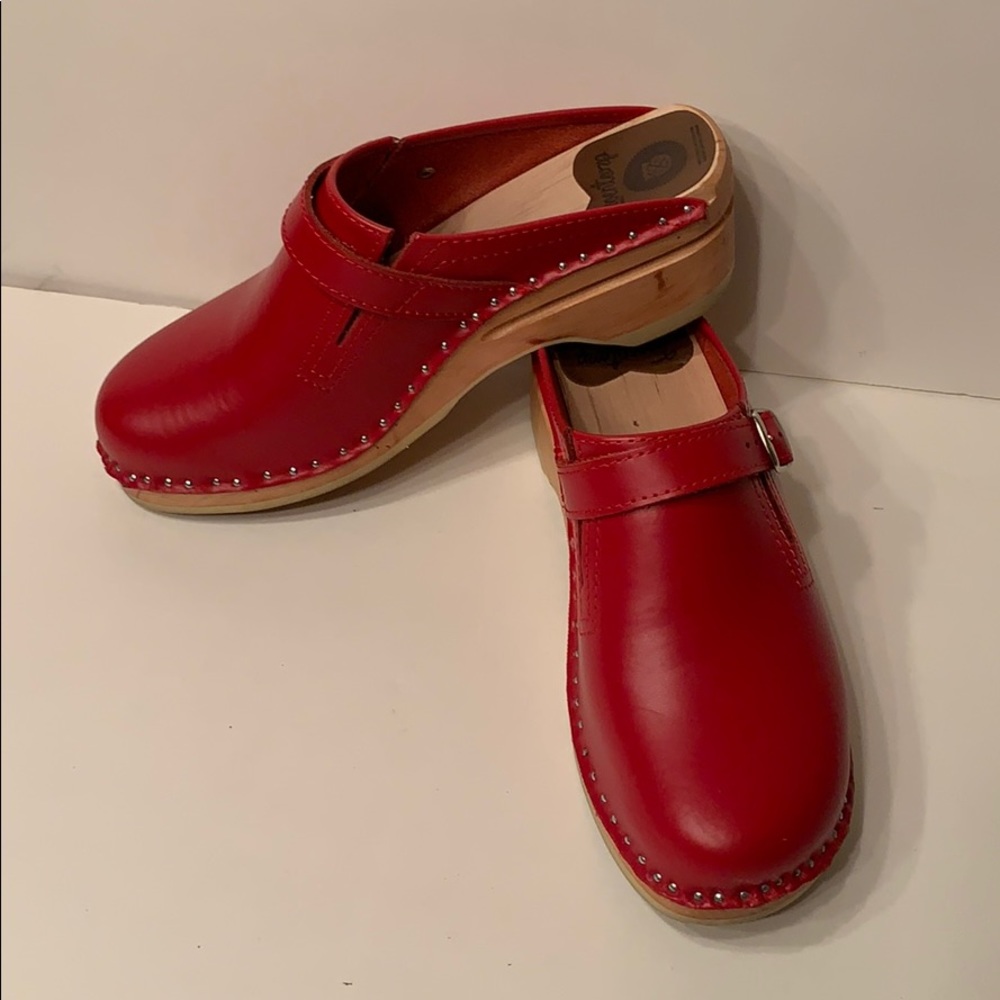 Troentorp Bastad Women’s Raphael Leather Clogs